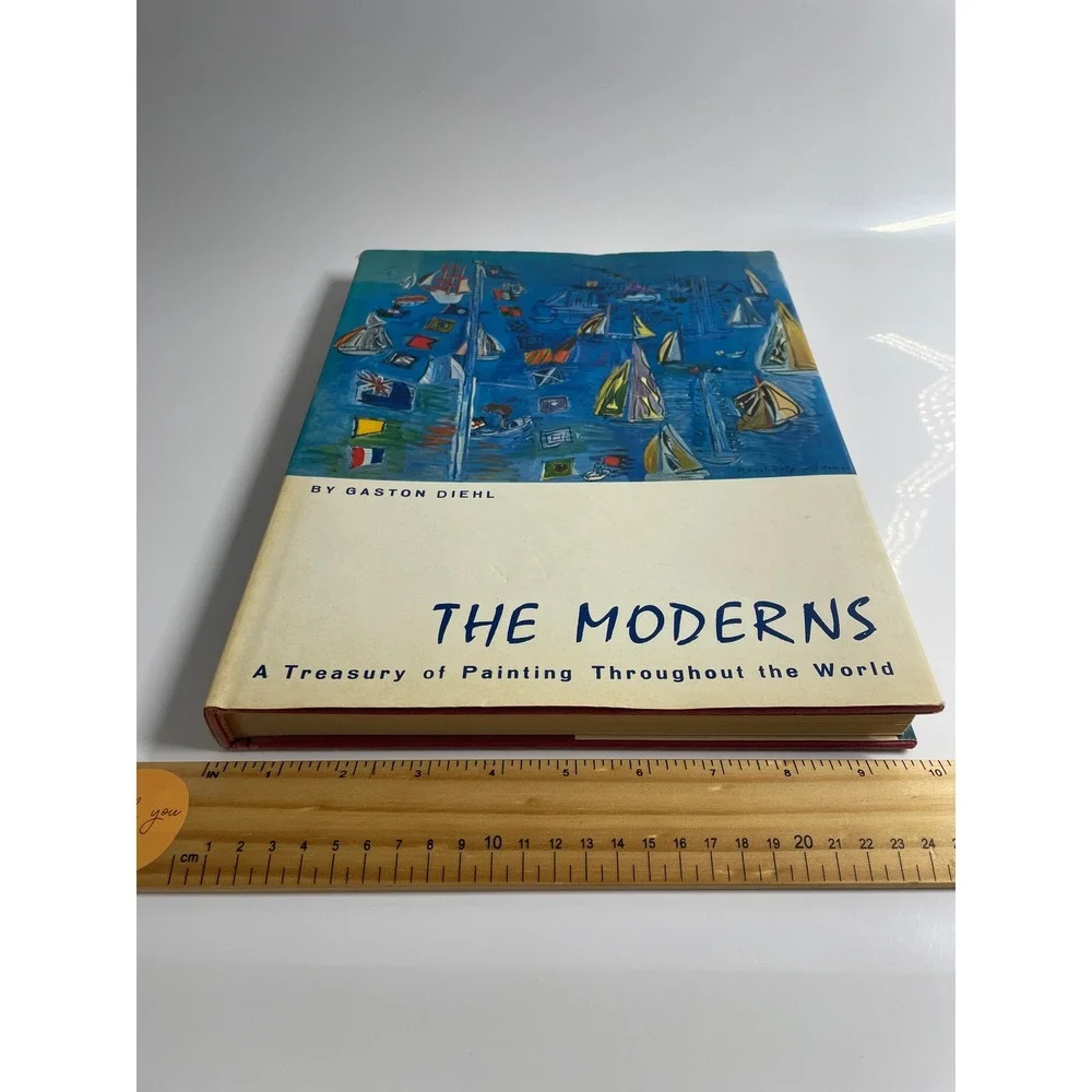 The Moderns Gaston Diehl Art History Book 1961 Treasury of Painting World